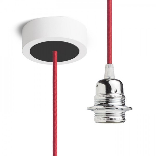 HEX závěsná sada BZ+ČEK+CHO+ČK1 230V E27 28W - RED - DESIGN RENDL