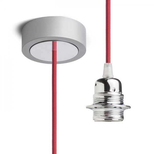 HEX závěsná sada SŠZ+ČEK+CHO+CHK1  230V E27 28W - RED - DESIGN RENDL