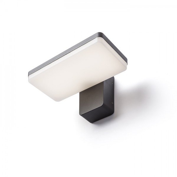 RINA nástěnná antracitová 230V LED 12W IP65 3000K - RED - DESIGN RENDL