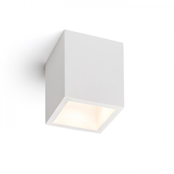 JACK SQ stropní sádrová 230V GU10 50W - RED - DESIGN RENDL