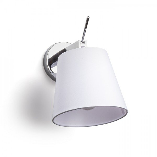 JERSEY nástěnná bílá chrom 230V E27 42W - RED - DESIGN RENDL
