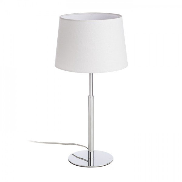 BROADWAY stolní bílá chrom 230V E27 42W - RED - DESIGN RENDL