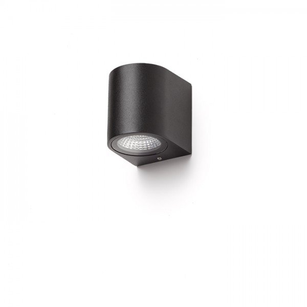 ZACK I antracitová 230V LED 3W IP54 3000K - RED - DESIGN RENDL