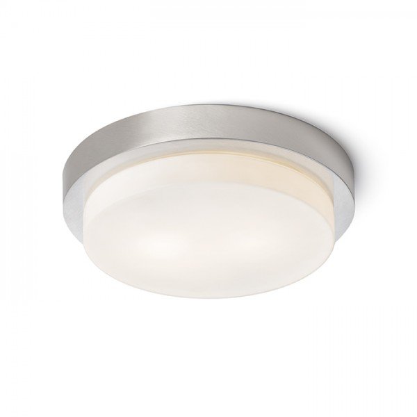 GORRA stropní matný nikl 230V E14 2x40W IP44 - RED - DESIGN RENDL