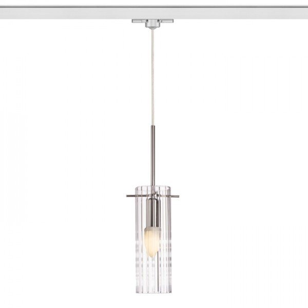 GIFT pro tříokr. lištu čiré sklo 230V E14 42W - RED - DESIGN RENDL