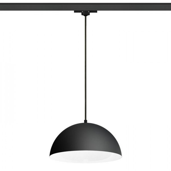 VÝPRODEJ VZORKU MONROE 30 pro tříokr. lištu matná černá/bílá 230V E27 42W - RED - DESIGN RENDL