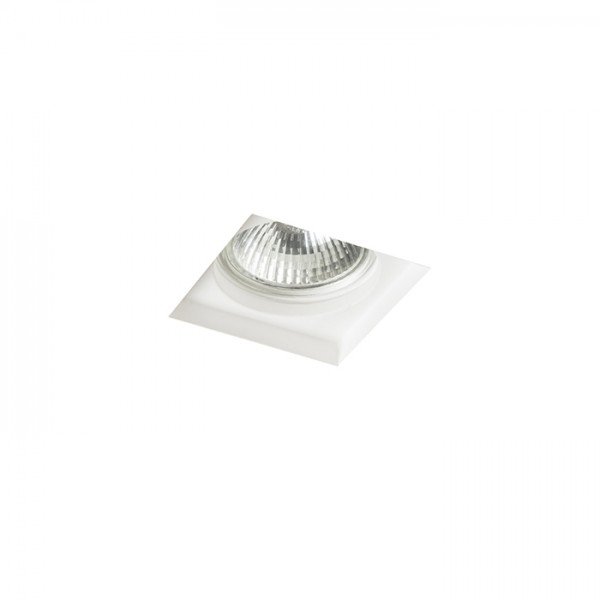 DANDY SQ zápustná sádrová 230V GU10 35W - RED - DESIGN RENDL