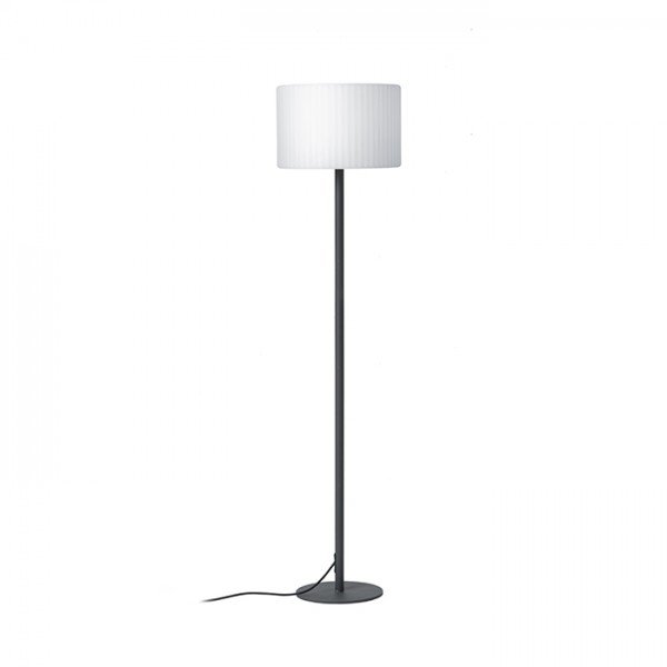 BOSANNA 150 stojanová bílé PVC/antracitová 230V E27 25W IP65 - RED - DESIGN RENDL