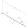 Random stick Medium rozměry koulí