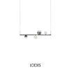 Závěsné lineární LED svítidlo RANDOM STICK, Medium, d.120cm