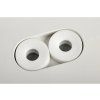 38675 4 kulate stropni led svitidlo s cernym lemem
