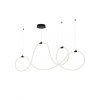 Závěsné LED interiérové svítidlo Henk, d.150cm