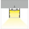 LED profilové svítidlo přisazené/zavěšené/zapuštěné lineární 2m, 7500lm