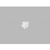 3368 1 led2 pro track pro 0432 w end cap white barva bila