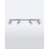 pol pl Plafon RING 4L Szary 390 9