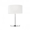 Stolní lampa Enjoy (Barva chrom, Barva stínidla bílá)