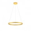 Závěsné LED svítidlo Febe - kulaté ø60 cm (Barva zlatá, Chromatičnost 3000K)