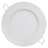 LED zápustný panel NEXXO ø12cm, 7W, kulatý, bílý