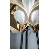 lampada flora floor gold