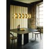 La Lollo Linear 140 Gold Dining room PhPagani