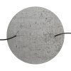 Kruhový stropní baldachýn ROSE ONE, 400 mm, 2 otvory a 4 boční otvory (Barva komponentu Světle zelená, Barva montury Černá)