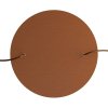 Kruhový stropní baldachýn ROSE ONE, 400 mm, 2 otvory a 4 boční otvory (Barva komponentu Světle zelená, Barva montury Černá)