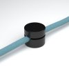 Univerzální nástěnná kabelová svorka pro textilní kabely 2x0,75 a 3x0,75