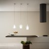 diffusore ofelia gea luce vetro borosilicato trasparente attacco e27 varie forme rosone e accessori esclusi (3)