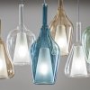 diffusore ofelia gea luce vetro borosilicato trasparente attacco e27 varie forme rosone e accessori esclusi