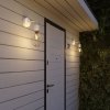 Fermaluce EIVA elegant pro stínidlo s ohnutou prodlužovací trubičkou, voděodolným stropním baldachýnem a objímkou IP65