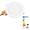 LED zápustné svítidlo RGB+CCT Mi-light, 9W, 2.4GHz, RF ovládání, FUT061 (Barva Bílá)