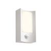 LED venkovní nástěnné svítidlo Warp se senzorem, v.20cm, IP44