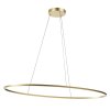 Závěsné LED ovální svítidlo LEO, ø130cm