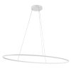 Závěsné LED ovální svítidlo LEO, ø130cm