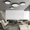 Stropní LED svítidlo ISIA, 67W, ø 80 cm, CRI90, CCT switch 2700-4000K