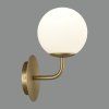 Nástěnné LED svítidlo PARMA, v. 28 cm, 1xE27 15W, IP44