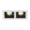 46621 zapustene led svitidlo san s 19 cm 2xgu10 8w
