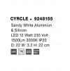 Nástěnné LED svítidlo CYRCLE, 12W 3000K