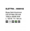 Závěsné LED svítidlo ELETTRA, 20W 3000K