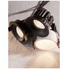 Zapuštěné svítidlo BLADE bílá hliník LED 12W 3000K 38st. IP65 výklopné (Barva Černá)