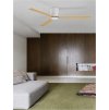 Stropní ventilátor DELL tělo z hliníku, 3ABS dřevěné listy