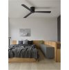 Stropní ventilátor DELL tělo z hliníku, 3ABS dřevěné listy