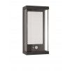 Venkovní nástěnné svítidlo BAY, LED 1.5W 3000K 3.7V, IP65 solární / vypínač na těle / pohybové čidlo