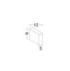 Venkovní nástěnné svítidlo SOHO, LED 2x3W 3000K 2x60st. IP54