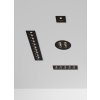 Zapuštěné LED bodové svítidlo INVISIBLE, š. 280 mm, 24W, CRI90 (Barva Černá, Stmívání, řízení TRIAC)