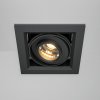 Moderní vestavné LED svítidlo METAL MODERN, 10W, d. 9,5 cm, 3000K (Barva Bílá)