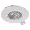 60412 6 led bodove svitidlo simmi bile kruh 5w tepla bila
