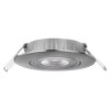 60421 5 led bodove svitidlo simmi stribrne kruh 5w neutr bila