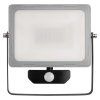 LED reflektor ILIO s pohybovým čidlem, 51W, černý, neutrální bílá, IP44