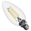 LED žárovka Filament svíčka / E14 / 6 W (60 W) / 810 lm / neutrální bílá